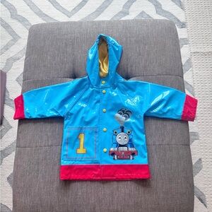 Toddler Western Chief Thomas and Friends Rain Jacket Kids Size 2T